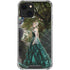 Woman with Peacocks by Nene Thomas iPhone 14 Clear Case